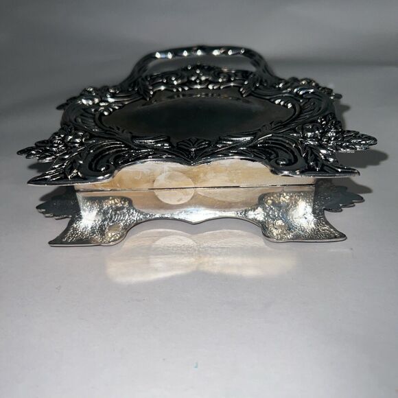 Vintage Rare Find Studio Silvermiths. Made In China. Napkins Holder. - Picture 8 of 8